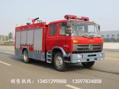 東風145水罐（泡沫）消防車載液5噸