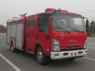 慶鈴2.5噸寬體泡沫消防車